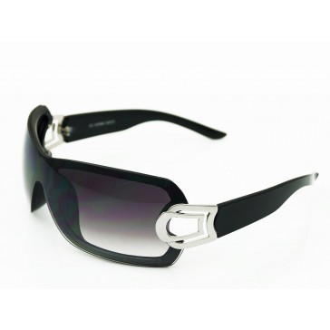 Trendige Sonnenbrille Unisex Design-Schwarz 