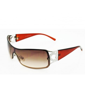 Sonnenbrille im Trendigen Design-Braun 