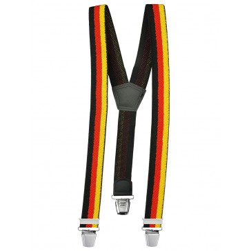 Hosenträger in Trendigen Deutschland Design mit XL Clips