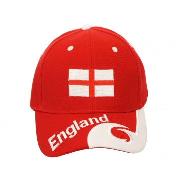 England Cap - Verfügbar in vielen Farben-Rot 