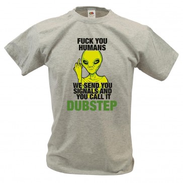 Alien Dubstep Design - T-Shirt